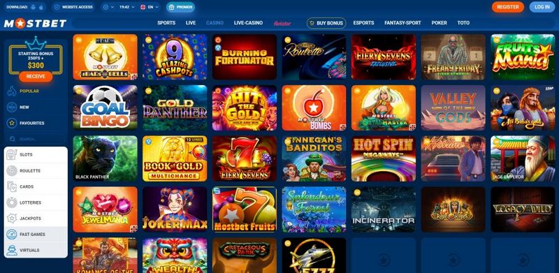 Mostbet Gambling Enterprise Pakistan Review 2026: Slots, Live Gambling Enterprise, Pilot and Online Gaming Guide